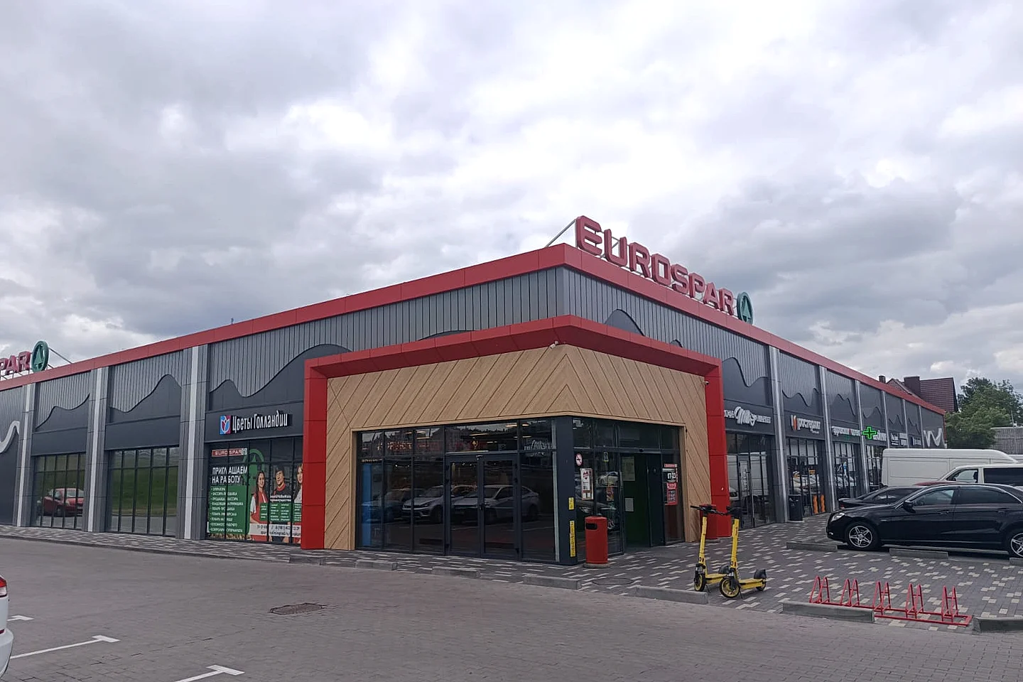 EUROSPAR, Калининград — фасадный проект в Калининград